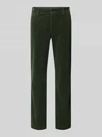 Spodnie męskie - Spodnie materiałowe z wpuszczanymi kieszeniami w stylu francuskim - miniaturka - grafika 1