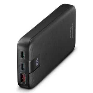 Powerbank HAMA PD 10 10000 mAh Antracytowy - Powerbanki - miniaturka - grafika 1