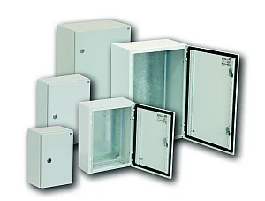 ETI polam Obudowa metalowa 500x550x200mm IP65 z płytą ETIBOX GT 50-55-20 001102117 001102117 - Rozdzielnie elektryczne - miniaturka - grafika 1