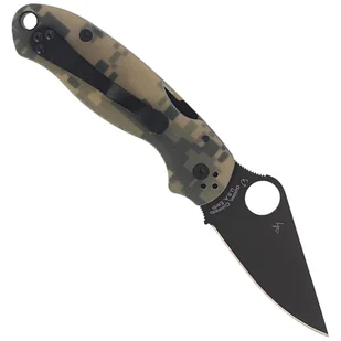 Nóż składany Spyderco Para 3 G-10 Digital Camo / Black Blade Plain (C223GPCMOBK) - Noże - miniaturka - grafika 3