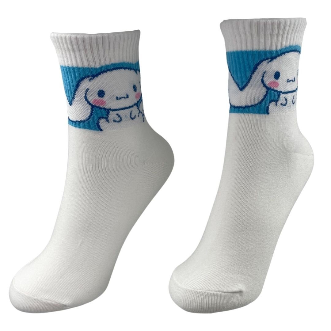 Skarpetki Bawełniane Cinnamoroll Hello Kitty Damskie 36-40