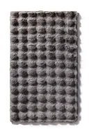 Dywaniki łazienkowe - Dywanik łazienkowy Bubbles 60x100 cm szary - miniaturka - grafika 1