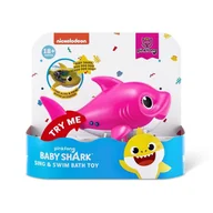 Zabawki do kąpieli - Figurka Junior Robotic Pływający Rekin różowy - miniaturka - grafika 1