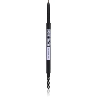 Maybelline BROW ULTRA SLIM - DEFINING PENCIL - Automatyczna kredka do brwi ze szczoteczką - 01 - SOFT BROWN - Akcesoria i kosmetyki do stylizacji brwi - miniaturka - grafika 1