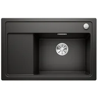 Zlewozmywaki - Blanco Zlew ZENAR XL 6S Compact Czarny prawa korek auto. InFino 526052 - miniaturka - grafika 1