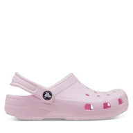 Buty dla dziewczynek - Klapki Crocs Classic Clog T 206990 Różowy - miniaturka - grafika 1