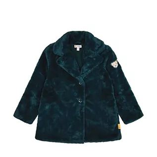 Kurtki i płaszcze dla dziewczynek - Steiff Girl's Mini Enchanted Forest Jacket, DEEP Teal, 98 - grafika 1