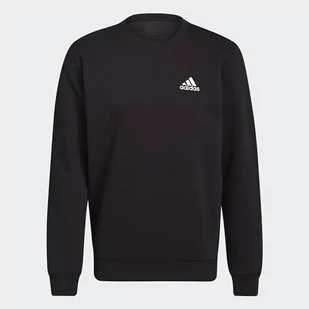 adidas Bluza męska Feelcozy, czarny/biały, XXS - Bluzy męskie - miniaturka - grafika 1