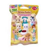 Figurki dla dzieci - Sylvanian Families SYLVANIAN Figurki do kolekcjonowania Seria 4 Baby Party 5464 (5463) p24 cena za 1 sztukę - miniaturka - grafika 1