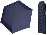 Parasole - DOPPLER PARASOL SLIM PŁASKI MANUAL SKŁADANY GRANAT - miniaturka - grafika 1