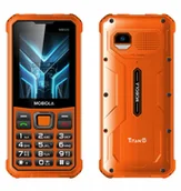 Telefony komórkowe - Mobiola MB520 TitanX 4G 128GB Pomarańczowy - miniaturka - grafika 1