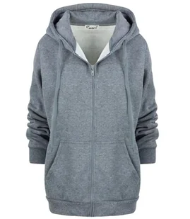 Bluza damska męska unisex z kapturem kolory z kapturem SELENA-L - Bluzy damskie - miniaturka - grafika 1