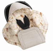 Rożki i beciki - Otulacz Kocyk Do Fotelika Samochodowego Bohemian Sand Sleepee - miniaturka - grafika 1