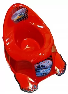 TEGA BABY Nocnik antypoślizgowy SAMOCHODY czerwony - Nocniki - miniaturka - grafika 1