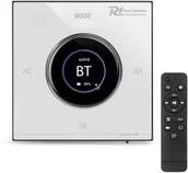 Wzmacniacze - Wzmacniacz audio Powerline B50W do montażu w ścianie BT/LCD, biały one size - miniaturka - grafika 1