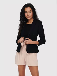 ONLY Żakiet Poptrash 15153144 Czarny Regular Fit - Marynarki i żakiety damskie - miniaturka - grafika 1