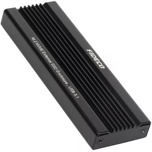 FIDECO Obudowa dysk SSD NVME PCIe SATA M.2 USB 3.1 GEN2 - Obudowy i kieszenie na dyski twarde - miniaturka - grafika 1