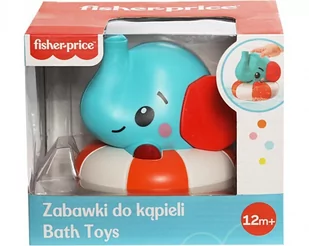 Zabawka do kąpieli Słonik do puszczania baniek Fisher Price - Zabawki do kąpieli - miniaturka - grafika 1