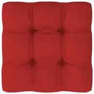 Poduszki ogrodowe - vidaXL Poduszka na sofę z palet, czerwona, 60x60x12 cm - miniaturka - grafika 1