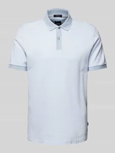 Koszulka polo o kroju regular fit z detalem z logo model ‘Parlay’ - Koszulki męskie - miniaturka - grafika 1