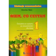 Podręczniki dla szkół podstawowych - Wiem co czytam SP 1 Ćwiczenia w czytaniu - miniaturka - grafika 1