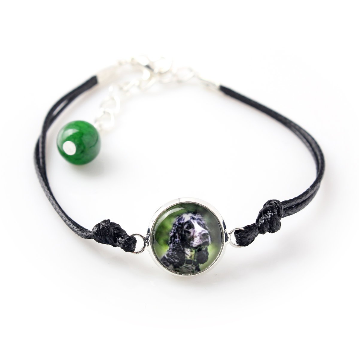 Cocker spaniel amerykański - bransoletka z twoim zdjęciem handmade, wyjątkowa biżuteria marki Art-Dog