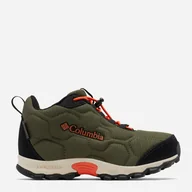 Buty dla chłopców - Zimowe trzewiki młodzieżowe chłopięce wodoodporne Columbia Youth Firecamp Mid 2 WP 2099971383 37 (5US) Oliwkowe (195981548587) - miniaturka - grafika 1