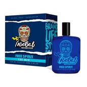 Wody i perfumy męskie - Saphir REBEL MEN Woda toaletowa FREE SPIRIT, 100 ml 8424730023948 - miniaturka - grafika 1