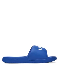Lacoste Klapki 7-49CMA0022 Niebieski - Klapki i japonki męskie - miniaturka - grafika 1
