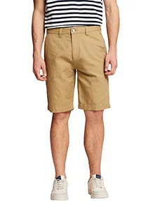 ESPRIT Szorty w stylu chino, khaki beżowy, 29W - Spodenki damskie - miniaturka - grafika 1