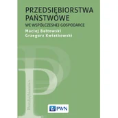 Ekonomia - PRZEDSIĘBIORSTWA PAŃSTWOWE WE WSPÓŁCZESNEJ GOSPODARCE MACIEJ BAŁTOWSKI - miniaturka - grafika 1