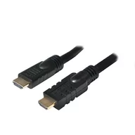 Kable - Logilink Kabel HDMI CHA0020 CHA0020 [1x Złącze męskie HDMI 1x Złącze męskie HDMI] 20 m czarny (KKLKKKBV0070) - miniaturka - grafika 1