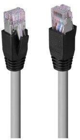 Lindy 70-metrowy kabel sieciowy Cat.6A U/FTP LSZH Solid Core, szary
