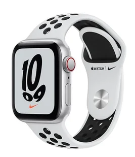 Apple Watch SE Nike 44/Silver/Black Nike Sport LTE - Smartwatch - miniaturka - grafika 1