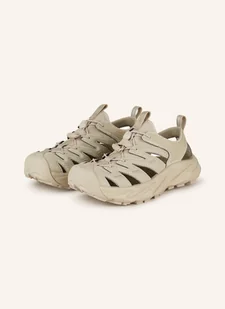 Hoka Sandały Trekkingowe Hopara beige - Sandały damskie - miniaturka - grafika 1