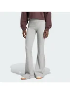 Legginsy - adidas Legginsy Essentials IY9674 Szary Flared Leg - miniaturka - grafika 1