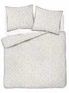 Pościel dla dzieci - Pościel z perkalu 160x200 biała w różowe gałązki kwiatów Soft Garden - miniaturka - grafika 1