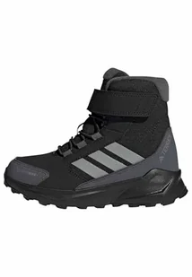 adidas Uniseks - dzieci Terrex Trailmaker 2 High CLIMAWARM+ Kids, Core Black/Matte Silver/Grey Six, 40 EU - Buty dla chłopców - miniaturka - grafika 1
