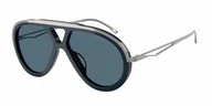 Okulary przeciwsłoneczne - Okulary Przeciwsłoneczne Emporio Armani EA 4242U Shiny Blue - miniaturka - grafika 1
