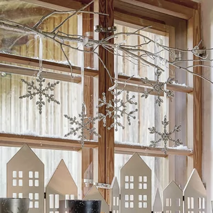 Płatek śniegu, zestaw 5 szt. Colbie - Ozdoby bożonarodzeniowe - miniaturka - grafika 1