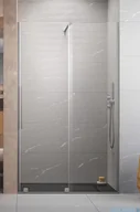 Akcesoria do armatury i ceramiki - Radaway Furo Brushed Nickel DWJ drzwi prysznicowe 140cm prawe szczotkowany nikiel 10107722-91-01R/10110680-01-01 | - miniaturka - grafika 1