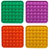 Zabawki sensoryczne - ZABAWKA SENSORYCZNA NA STRES PUSH POP IT KWADRAT - miniaturka - grafika 1