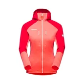 Kurtki damskie - Damska kurtka Mammut Eiswand Advanced ML Hooded Jacket Barberry/Azalea M - miniaturka - grafika 1