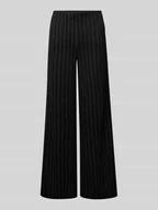 Spodnie damskie - Spodnie szerokie o kroju regular fit z dodatkiem wiskozy model ‘JIANNAH’ - miniaturka - grafika 1