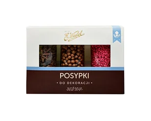 E.Wedel, zestaw posypek do dekoracji, 170 g - Dodatki do ciast w proszku - miniaturka - grafika 1