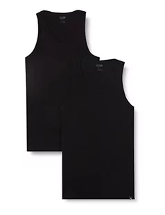 PUMA Męski T-shirt Basic, czarny, S - Koszulki męskie - miniaturka - grafika 1