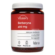 Witaminy i minerały - Vitaler's Berberyna (Berberys) 400 mg - 60 kapsułek - miniaturka - grafika 1