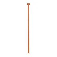 Lampy sufitowe - Podłużna lampa do salonu sufitowa ALHA 9443 Dohar metalowa miedziana - miniaturka - grafika 1