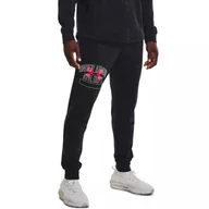 Spodnie sportowe męskie - Spodnie dresowe męskie Under Armour Rival Terry Athletic Department Jogger - miniaturka - grafika 1