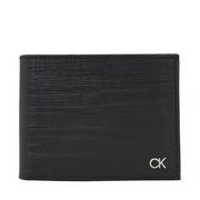 Portfele - Portfel męski Calvin Klein Ck Must Trifold 10Cc W/Coin K50K510878 Ck Black Check BAX - miniaturka - grafika 1